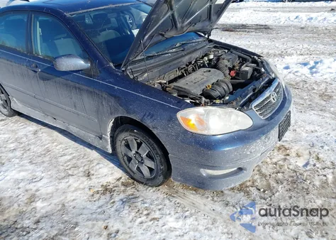 2005 Toyota Corolla S из США, поврежденный, VIN 2T1BR32E65C371489